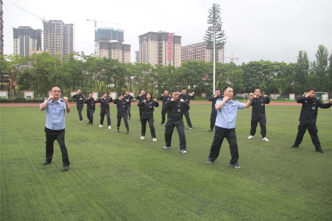 西充县检察院应急法警队开展集中演练